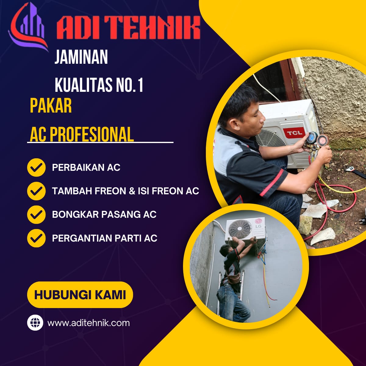 CARA MENJAGA AC TETAP DINGIN DAN EFISIEN